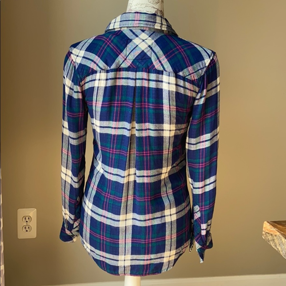 Rails Plaid Button Up Top - image 4